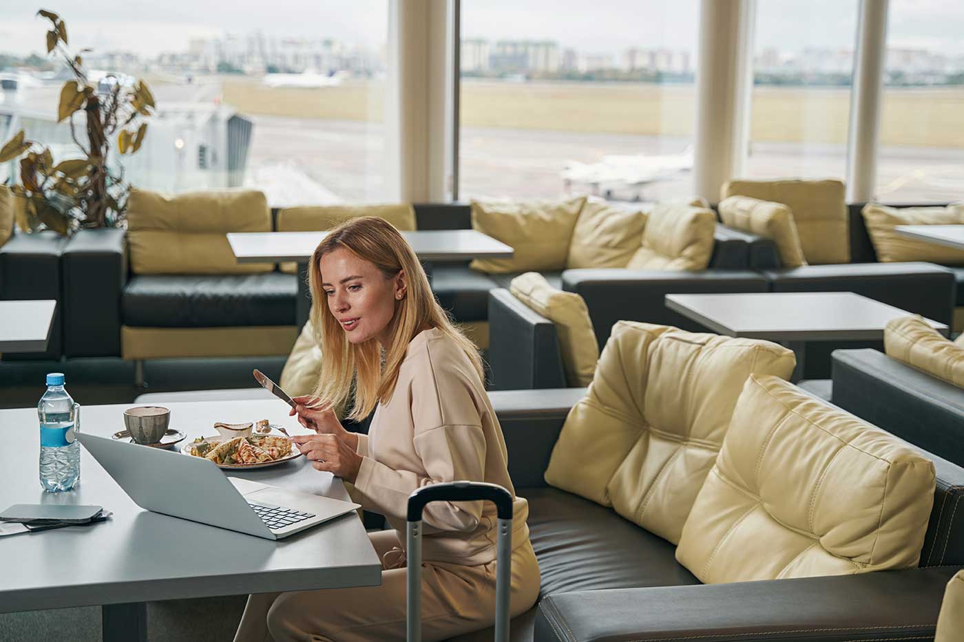 Say Goodbye to Travel Stress: A dedicated travel agent like Business First Travel can help you keep your cool by navigating sudden itinerary changes