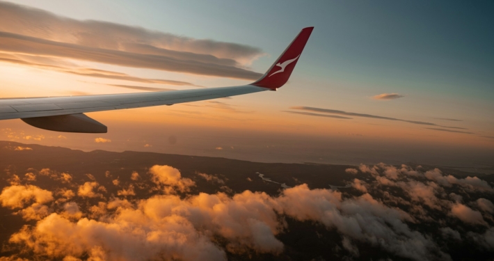 Plane taking off into the skies, showcasing the top airlines for business travel with premium services and comfort - Business First Travel Brisbane